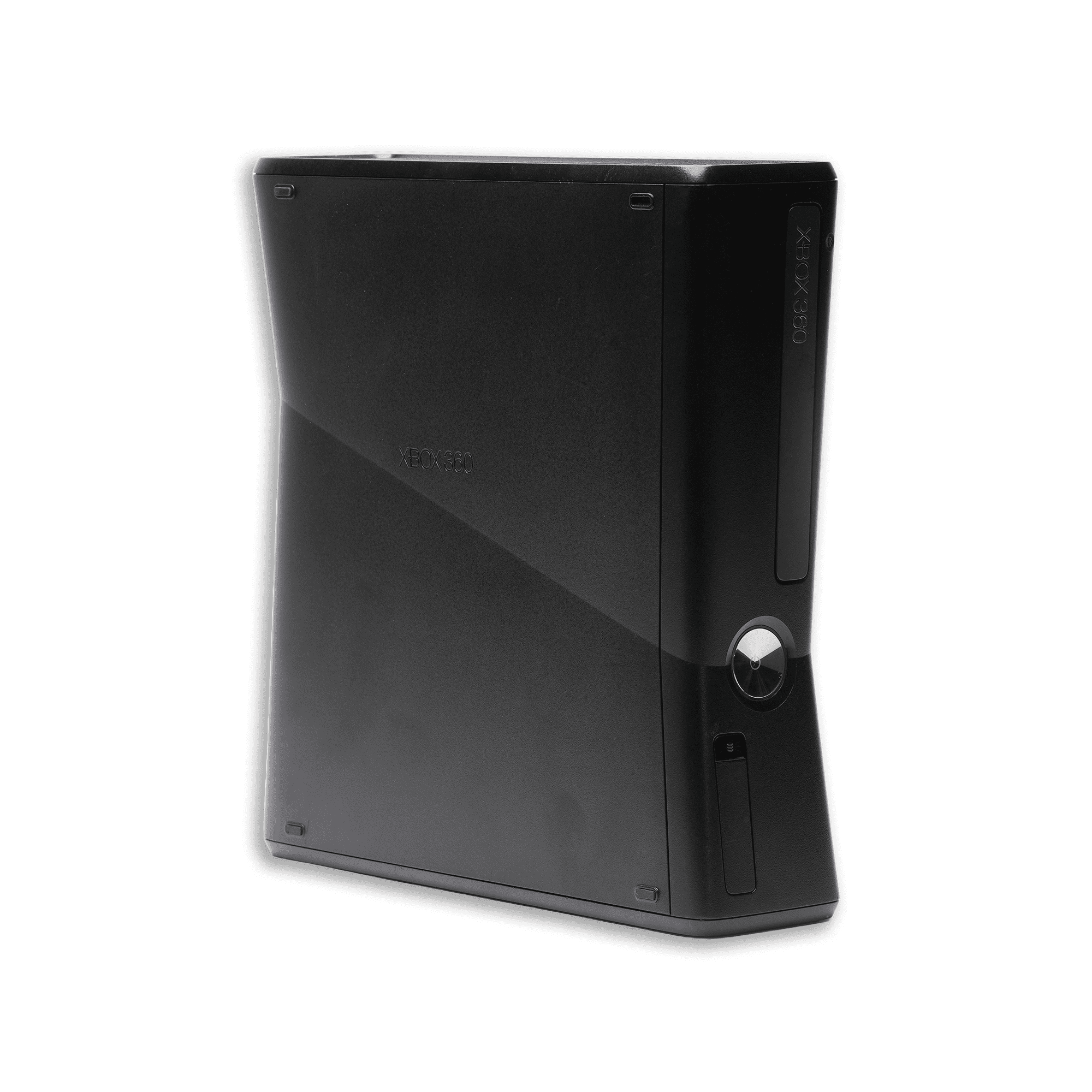 Restored Xbox 360 S 4GB Game Console Black with 2 Retrofam Black Controllers (Refurbished)