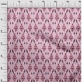 thumbnail image 2 of oneOone Cotton Poplin Fabric Argyle Style Ikat Decor Fabric Printed BTY 56 Inch Wide, 2 of 4