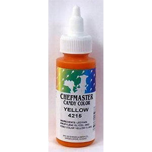 2oz Liquid Candy Color-Yellow: 1 Count