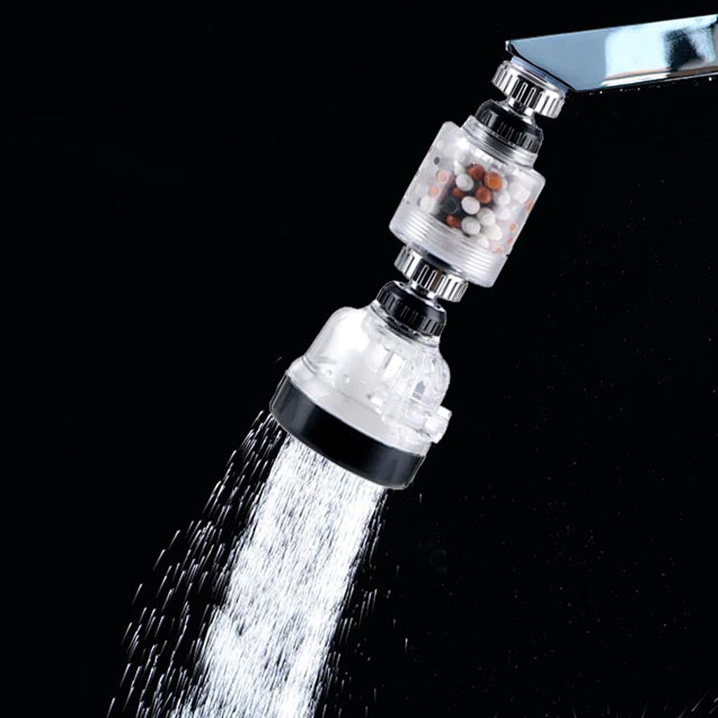 Rotatable Faucet Filter Sprayer Head Anti Splash Tap Booster Shower