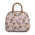 thumbnail image 2 of Womens Pink Baseball Gear Pattern Lunch Box for Work,Insulated Lunch Bag for Women,Loncheras Para Mujer,Leakproof Adult Lunch Bag for Work,Beach,Travel,Picnic,Camping, 2 of 7