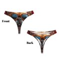 thumbnail image 3 of Fotbe French Bulldog In Sunglasses Tanga Sin Costuras para Mujer con Estampado – Panties Invisibles, Transpirables y Cómodos para Uso Diario-Medium, 3 of 6