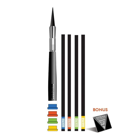 Kit De Barras De Carbon Y Soporte Stylus Nitram