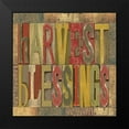 thumbnail image 2 of Reed, Tara 15x15 Black Modern Framed Museum Art Print Titled - Harvest Blessings Printer Block, 2 of 5