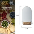 thumbnail image 4 of Thyme & Table 300-Piece Natural Bamboo Toothpicks, 4 of 8