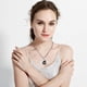 thumbnail image 5 of Collar con colgante de memoria de Hip Hop personalizado con texto personalizado JAMW Sencillez, 5 of 5