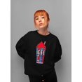 thumbnail image 2 of Classic Cup Design - Retro ICEE 'Coldest Drink In Town' Sweatshirt Women's, 2 of 4