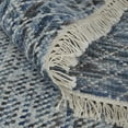 thumbnail image 6 of Feizy Branson Transitional Solid, Blue/Ivory, 2' x 3' Accent Rug Stain Resistant Kid Friendly Handmade Casual Geometric Floor Rug for Living room Bedroom, 6 of 9