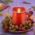 thumbnail image 2 of Safe Flameless Design, Decorative Led Candles Real Wax Pillar Battery Operated Flickering Candles With Timer Functionality For Perfect For Various Occasions, Set Of 3, Red, 2 of 7