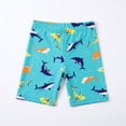 thumbnail image 2 of NIPAXO Boys Swimwear Long Sleeve Shark Graphic Sun Protection Quick Dry Swim Suit for Boys with Swim Shorts and Hat Set,Sizes 4-5Y, 2 of 8