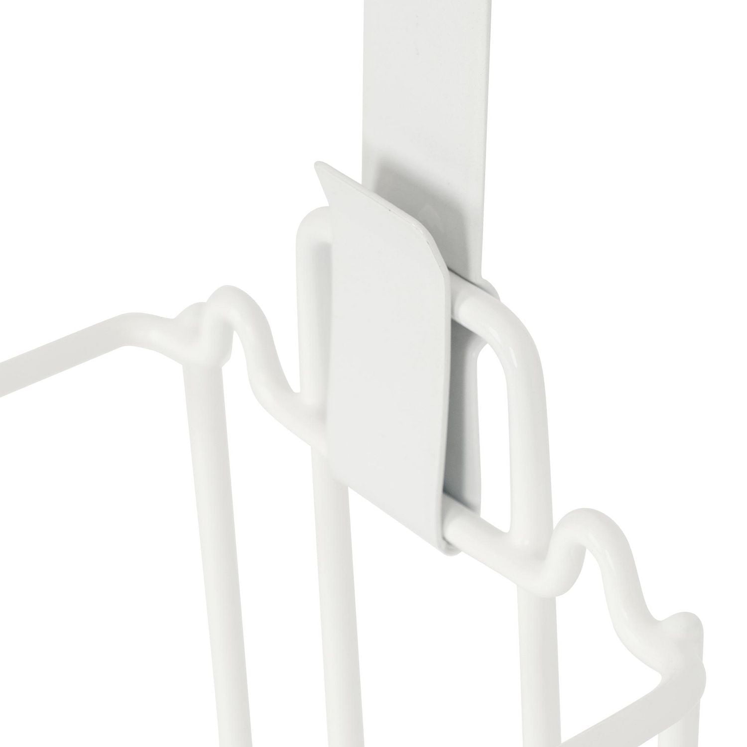 Mainstays Hanging Door Ironing Board and Iron Rack, Suitable for Storing T-leg and Four-leg Ironing Boards, Wall Mount