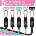thumbnail image 2 of Set de ejercicios Resistance Bands RENRANRING de 150 libras con asas, 2 of 6