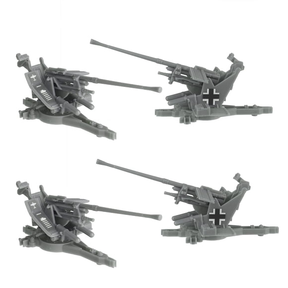 Accesorio BMC WW2 German Flak 37 Artillery escala 1:32 gris