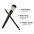 thumbnail image 2 of 18-Piece Professional Makeup Brush Set with Fan Brush - Synthetic Fiber Bristles, Plastic Handles, 1# Model - Versatile Tools for Personal & Pro Use, Includes Powder Brush & Assorted Sizes (2#-7#, 2 of 4