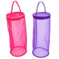 thumbnail image 1 of WRITWAA 2Pcs Knitting Yarn Organizer Bag Portable with Mesh Fabric and Ventilated Design, 1 of 7