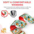 thumbnail image 7 of Rychif Cute Dog Collar, Orange Pattern, Soft Nylon Pet Collars for Small Medium Large Dogs, S, 7 of 7