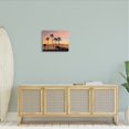 thumbnail image 2 of Stupell Industries Tropical Palm Tree Sunset Summer Pier Docks Photograph Gallery Wrapped Canvas Print Wall Art, Design by Jeff Poe Photography, 2 of 5