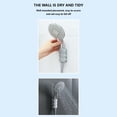 thumbnail image 6 of Qholemyo Suction Cup Shower Bathroom Shower Shower Head Fixed Artifact Punch- Removable Shower Head Base Shower Wand Holder Hand Shower Holder Shower Head Bracket, 6 of 7