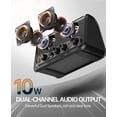 thumbnail image 4 of Amplificador de guitarra eléctrica portátil LEKATO de 10 W con Bluetooth, 4 of 8