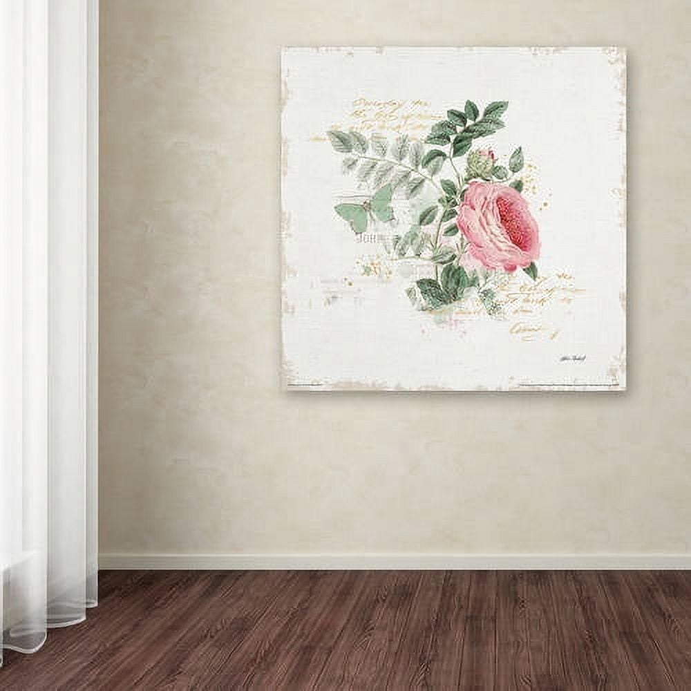 Trademark Fine Art "French Romance II" Canvas Art by Katie Pertiet