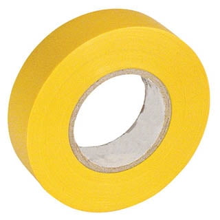 554-520B - TAPE INSULATING PVC YELLOW 3/4IN X66FT