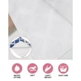 thumbnail image 6 of Blue Morocco Kitchen Dish Towels for Drying Dishes Set of 2, Vintage Graffiti Paint Art Boho Dappled Waffle Weave Microfiber Hand Tea Bathroom Towels Quick Dry & Absorbent Towel 15.7x23.6, 6 of 7