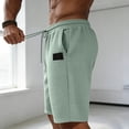 thumbnail image 4 of Yievot Casual Shorts for Men Waffle Textured Drawstring Elastic Waist Summer Travel Vacation Shorts, 4 of 6