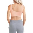 thumbnail image 2 of Amoena Womens Clara Wire-Free Front Closure Pocketed Mastectomy Bra - Soft, Comfortable Bamboo Material Rose Nude M, 2 of 4