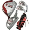 MOG 3-Piece Red Zone Jr Right Hand Tube Golf Set, Ages 5 to 7
