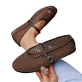 thumbnail image 2 of Willtoo Mesh Ballet Flats for Women Buckle Strap Comfy Casual Office Fishnet Ballerina Flat Shoes, 2 of 4