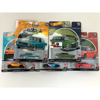 Hot Wheels Car Culture & Team Transport Factory Set, For