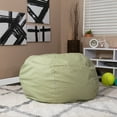 thumbnail image 2 of Flash Furniture Duncan Oversized Green Dot Refillable Bean Bag Chair for All Ages, 2 of 9