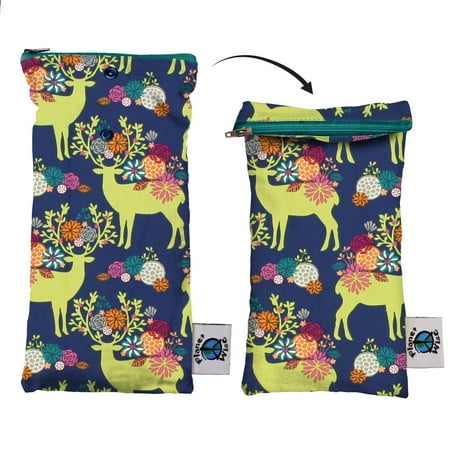 Planet Wise Wipe Pouch - Caribou Bloom