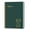 Green, variant on Blank Recipe Book, B5 Size, Spiral Bound Hardcover, 150 Pages, Black