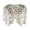 Beige, variant on Women's Dinner Shawl Sequined Evening Dress Small Jacket Wind Cloak