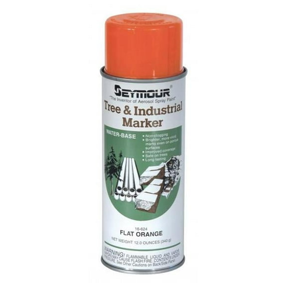 Seymour Of Sycamore TM16-624 Flat Orange 16 oz Tree And Industrial Marker