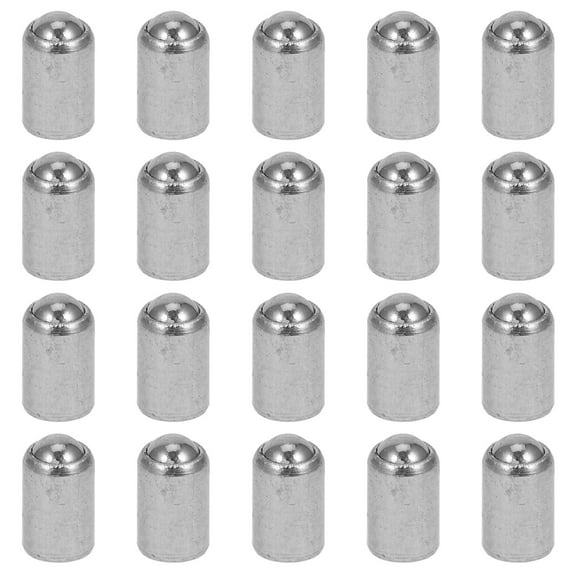 Eease 20pcs Stainless Steel Ball Plunger Spring Plunger Positioning Beads Screw Spring Smooth Ball Plunger Positioning Beads Catch For Closet Doors