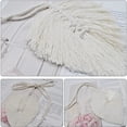 thumbnail image 2 of Ensemble de 2 Attaches de Rideaux Tissées à la Main, Corde d'Embrasse de Rideau Feuille d'Embrasse de Rideau, Embrasse de Rideau, 2 of 6