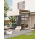 thumbnail image 1 of Yeshouse Toldo retráctil manual para patio, 10x8 pies/13x10 pies, tela impermeable resistente a la decoloración, robusto marco de aluminio, parasol ajustable para terraza y jardín, 1 of 7