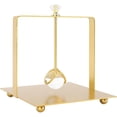 thumbnail image 1 of Servilleteros para Mesa Elegantes, Servilletero para Servilletas de Papel Porta Servilletas Cuadrado Dispensador de Servilletas Metalico con Manija Lift, para Restaurante Hotel (GOLD), 1 of 4