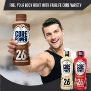 Fairlife Core Power 26g Protein Milkshake - Chocolate, Strawberry Banana, Vanilla - 12 Pack of 14oz