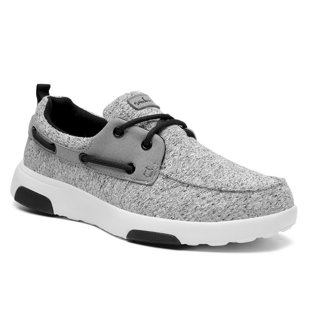 Women's Lace Up Boat Shoes with Arch Support, Comfortable Shoes for Plantar