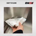 thumbnail image 4 of ONEX® Évier à Encastrer à Double Bol Irrégulier 31"X20 Pouces -9 Pouces et 7"d en Acier Inoxydable OD3120-9/7, 4 of 7
