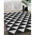 thumbnail image 2 of Ahgly Company Indoor Square Patterned Midnight Gray Area Rugs, 3' Square, 2 of 6