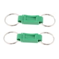 thumbnail image 5 of Yunhgft 2PCS Key Chains Detachable Clip Rings Holder Dark Green, 5 of 8