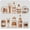 White, variant on 12x12" Beach Life Painting Stencils Seagull Template Stencils for Art Painting on Wood Scrapbooking Cardmaking and DIY Wall Floor Decoration DIY