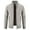 Beige, variant on Fesfesfes Men's Sweater Jacket Fall And Winter Stand Collar Sweater Casual Fleece Jacket Tops on
