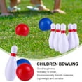 thumbnail image 5 of Minkissy Kids Bowling Toy Set, Assorted Colors, PU Material, Educational Hand-Eye Coordination Game for Indoor and Outdoor Play, 5 of 8