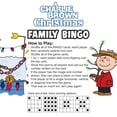 thumbnail image 3 of Juego de bingo AQUARIUS Peanuts Charlie Brown Christmas Family, 3 of 7