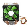 thumbnail image 4 of Enfriador de CPU, enfriador de CPU de 9 cm, ventilador de disipador térmico de 3 pines, radiador de CPU, instalación sin esfuerzo, 4 of 8